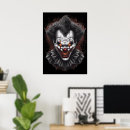 Search for scary clown posters Creepy