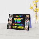 Search for 18th birthday cards Colourful