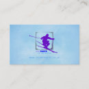 Search for ski instructor business cards Skier