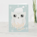 Search for owl christmas cards Adorable