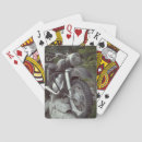 Search for motorbike playing cards Vintage