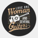 Search for guitar lovers stickers Band