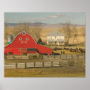 Search for red barn painting posters Cow