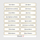 Search for planning wedding stickers Names