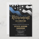 Search for law enforcement retirement invitations Police retirement party