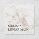 Search for white marble business cards Professional
