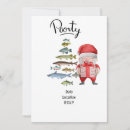 Search for fish christmas invitations Santa