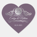 Search for silver anniversary wedding stickers 25th