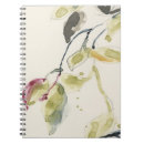 Search for leaf notebooks Watercolor