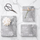 Search for vintage wedding wrapping paper Grey