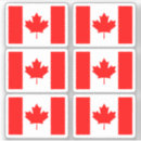 Search for canada national flag stickers North america