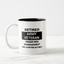 Search for army veteran mugs Retirement