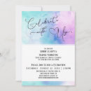Search for purple and turquoise wedding invitations Modern