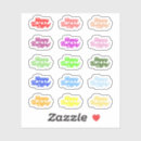 Search for party planning stickers Birthday