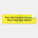 Search for classic bumper stickers Green