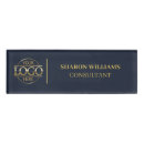 Search for navy blue name tags Name and title