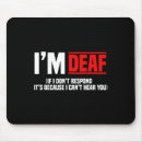Search for teacher aide mousepads Deaf culture