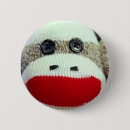 Search for sock monkey badges Cute