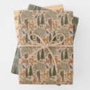 Search for forest animal wrapping paper For her