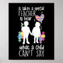 Search for autism child posters Special education teacher