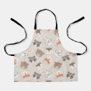 Search for animal patterns aprons For kids