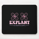 Search for breast cancer support mousepads Charity