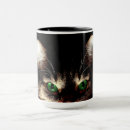 Search for green eyed cat mugs Animal