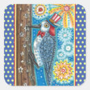 Search for colourful bird stickers Whimsical