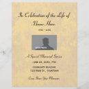 Search for celebration of life flyers Memorial