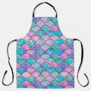 Search for purple glitter aprons Mermaid