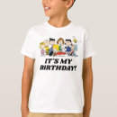 Search for birthday gang tshirts Charlie brown