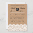 Search for white lace wedding invitations Antique