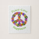 Search for peace love puzzles Hippie
