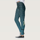 Search for night sky leggings Moon and stars