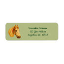 Search for with horses return address labels For her