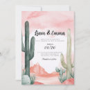 Search for southwestern wedding invitations Cactus