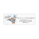 Search for boy shower return address labels Bear
