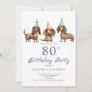 Search for fun 80th birthday invitations Watercolor