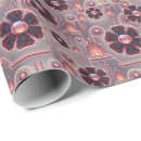 Search for purple metallic wrapping paper Floral
