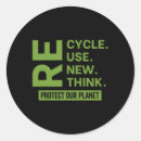 Search for our planet stickers Nature