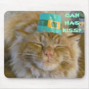 Search for kiss me mousepads Green