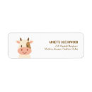 Search for cows return address labels Whimsical