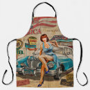 Search for vintage diner aprons 1950s