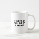 Search for funny author mugs Novelist