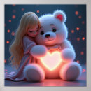 Search for teddy bear art Girl