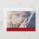 Search for red and black thank you cards Typography