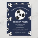 Search for boys 11th birthday invitations Soccer