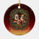 Search for bulldog christmas tree decorations Snow
