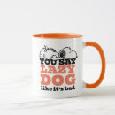 Search for lazy dog mugs Sleepy