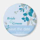 Search for teal silver save the dates Aqua